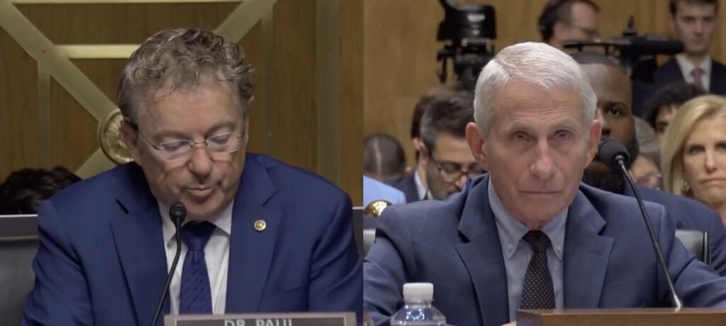 Fauci se niega en el Senado de EEUU a responder preguntas sobre los orígenes de la covid