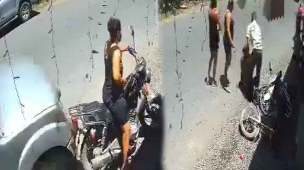 Mujer es fuertemente impactada por un vehículo que iba a excesiva velocidad