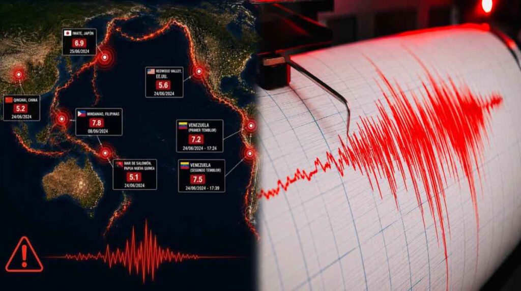 Sismos y terremotos en varios países encienden las alertas
