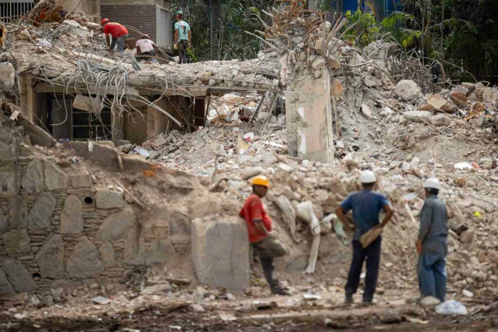 muertos por sismos