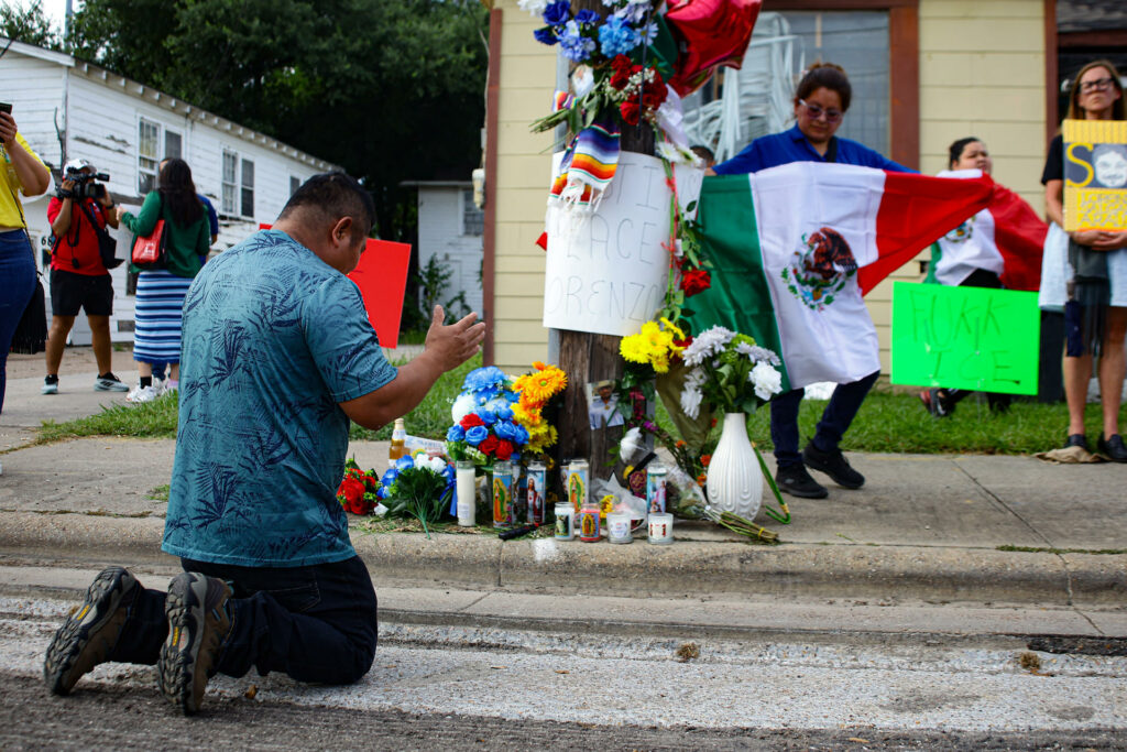 Protestas en Houston tras la muerte de un inmigrante mexicano en un operativo de ICE