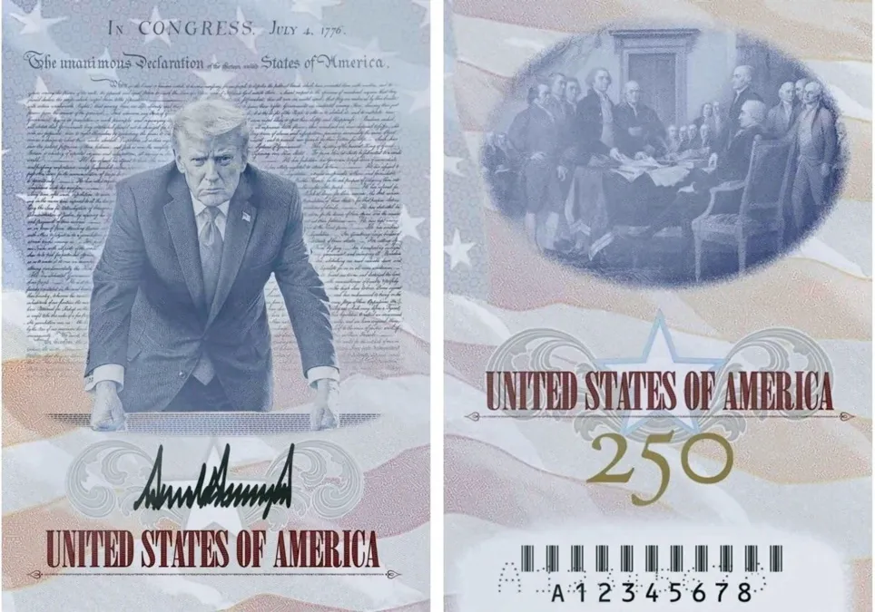 Estados Unidos comenzará a expedir pasaportes con imagen de Donald Trump