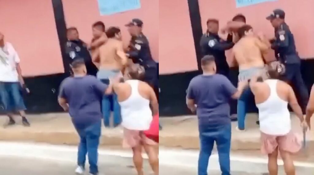 Agentes de la Policía Nacional Civil fueron agredidos por vecinos en Guatemala