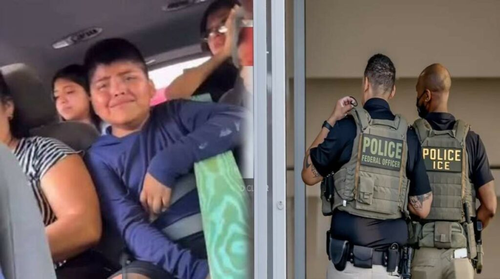 Ice separa a una familia guatemalteca cuando salían de hacer compras