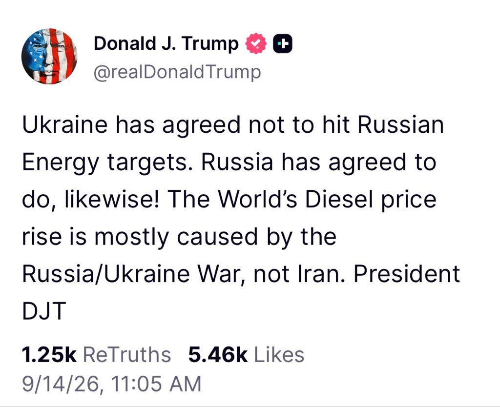¿Tregua energética? Trump anuncia acuerdo entre Rusia y Ucrania para frenar ataques