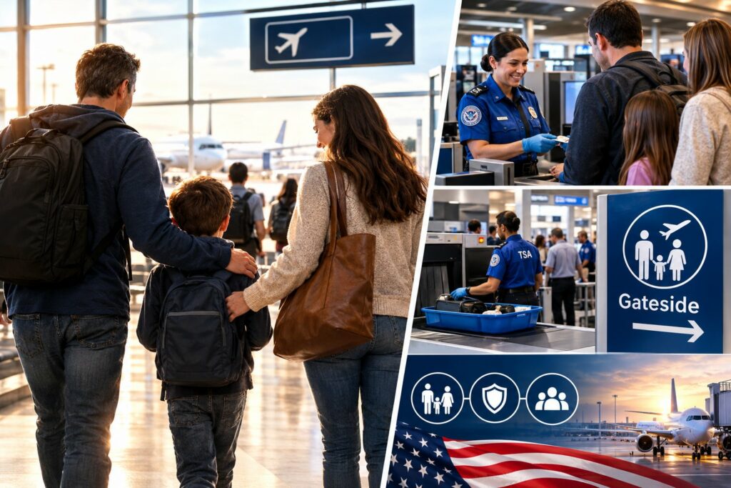 ¿Sin boleto? La TSA permitirá entrar hasta puertas de embarque en 13 aeropuertos de EEUU
