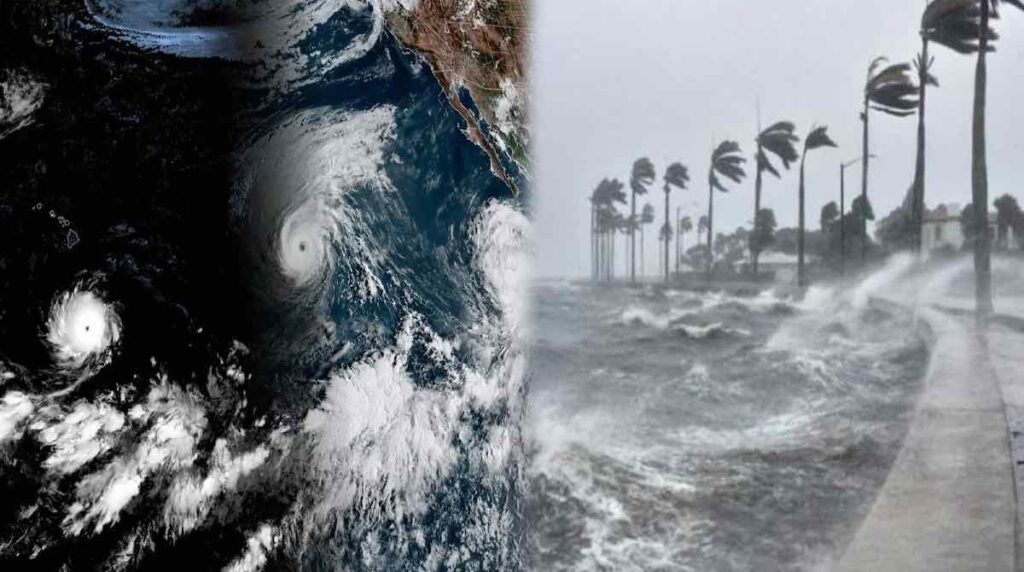 Tres huracanes se forman en el pacífico impulsado por fenómeno “El Niño”