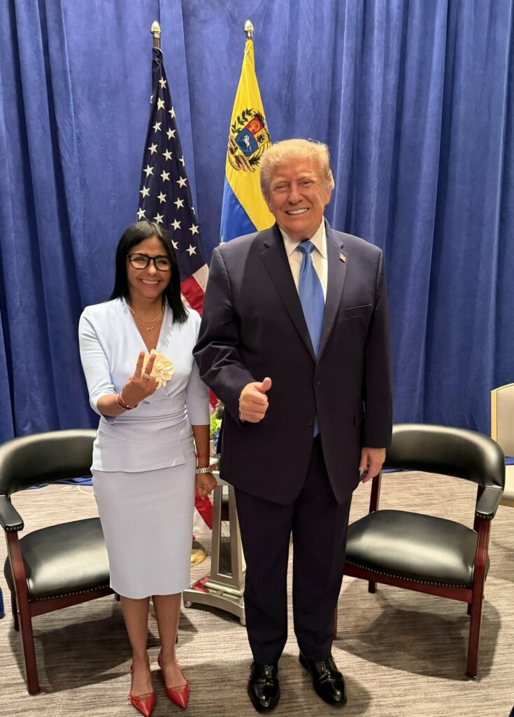 trump y delcy renuidos