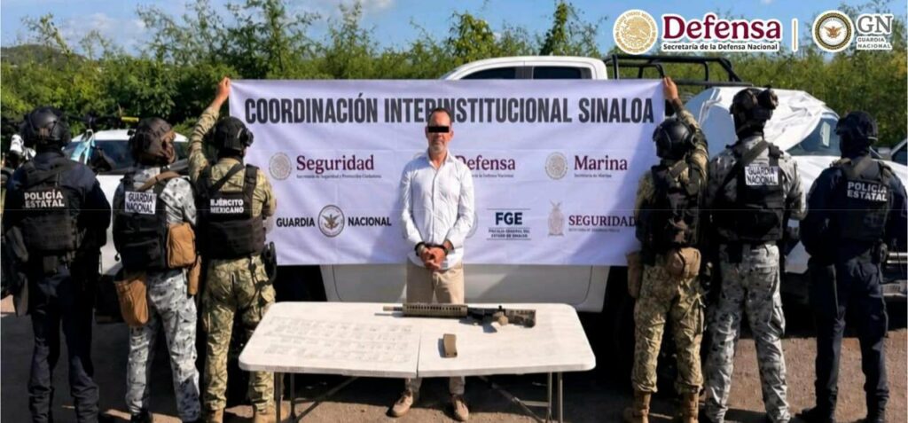 Cae en México “Wicho”, presunto operador ligado a El Mayo y buscado por EE.UU.