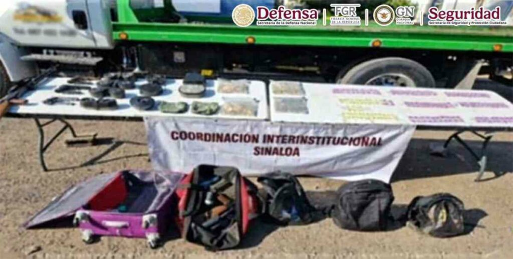 El operativo interinstitucional contó con la participación de la Fiscalía General de la República (FGR), la Secretaría de Seguridad y Protección Ciudadana (SSPC), la Defensa Nacional, la Guardia Nacional y la Policía estatal.