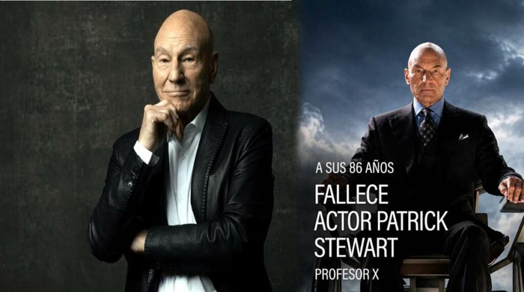 Fallece Patrick Stewart, actor de Star Trek y X-Men