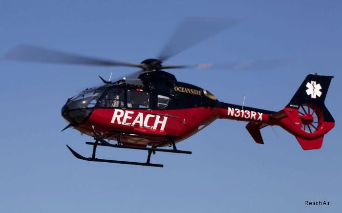 Helicóptero médico cae al mar en California- dos muertos y un desaparecido 1
