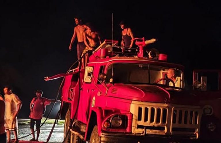 Incendio en depósito de combustible en Cuba deja cinco heridos- uno crítico y otro grave 1