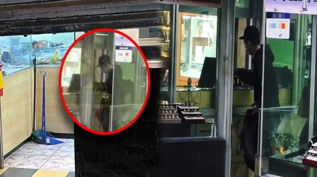 Surge video del violento robo en una joyería de Guatemala
