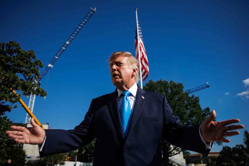 Trump dijo, en referencia a la segunda vuelta: “Creo que van a ser unas elecciones muy reñidas. Serán muy reñidas”.