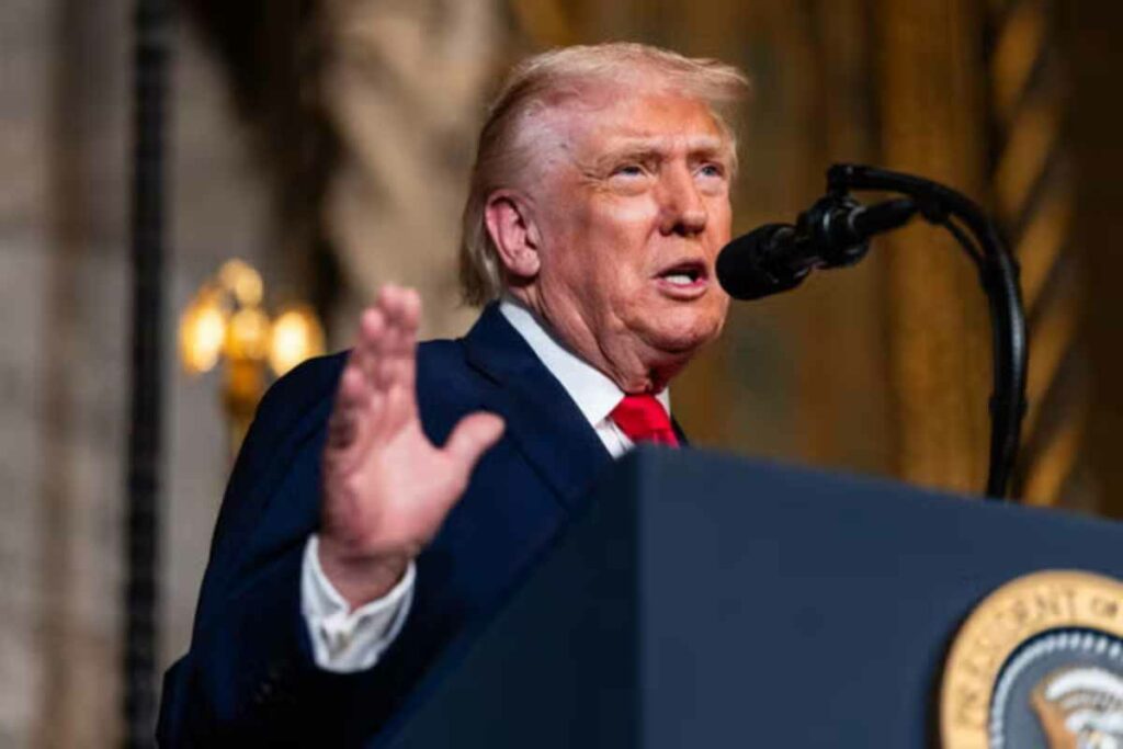 Trump agradeció al Gobierno de Venezuela la firma del acuerdo que otorga a la empresa North American Blue Energy Partners (NABEP) concesiones sobre 17 yacimientos petroleros del país.