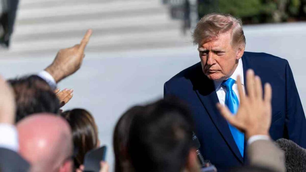 El republicano fue preguntado sobre si apoya el regreso de Machado a Venezuela, después que la opositora publicara un artículo de opinión en el diario New York Post titulado: 'Por qué debo regresar a Venezuela y el pueblo debe votar'.