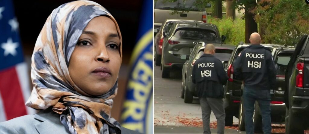 Agentes federales registran la casa de Ilhan Omar de madrugada por investigación migratoria