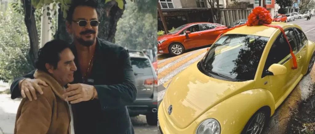 Ricardo Arjona le regala un vehículo a su antiguo taxista y colaborador en México